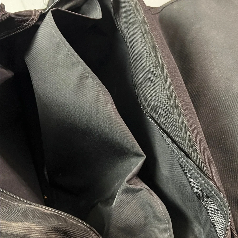 🔥Black Messenger Bag multi pockets with shoulder strap!!